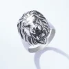 Bague tête de lion