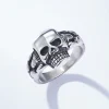 Bague tête de mort