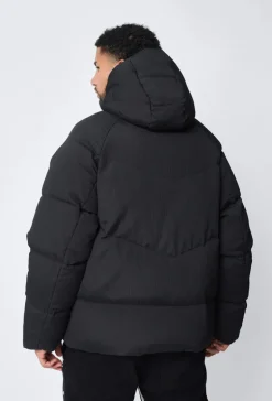 Blouson à capuche uni