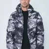 Blouson a motif