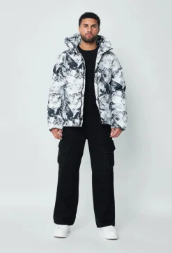 Blouson a motif