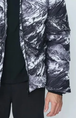 Blouson a motif