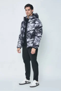 Blouson a motif