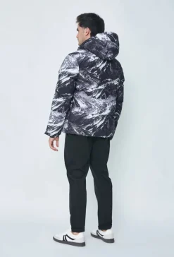 Blouson a motif