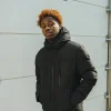 Blouson bi couleur à capuche