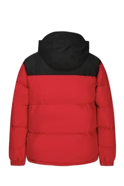 Blouson bi couleur à capuche