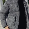 Blouson chiné