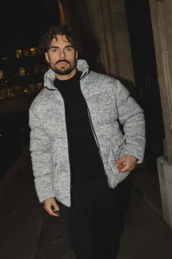 Blouson chiné