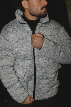 Blouson chiné