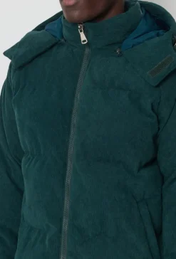 Blouson oversized matelassé à rayure