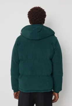 Blouson oversized matelassé à rayure