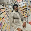 Blouson simili moumoute