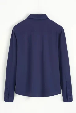 Chemise à manche longues boutonnée pour homme