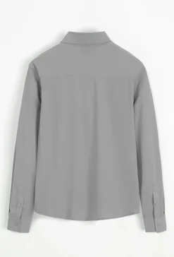 Chemise à manche longues boutonnée pour homme