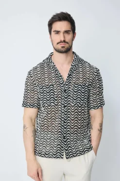 Chemise à manches courtes