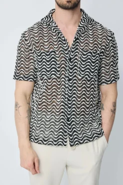 Chemise à manches courtes