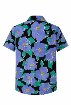 Chemise à manches courtes avec un motif floral