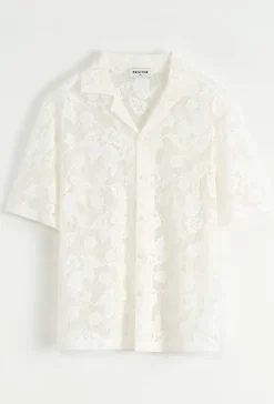 Chemise à motif fleuri