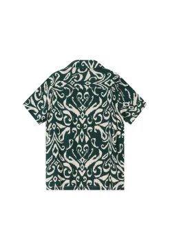 Chemise à motifs ethniques
