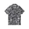 Chemise à motifs ondulés