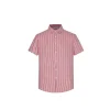 Chemise à rayure manches courtes
