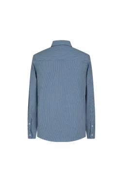Chemise à rayure tennis manches longues