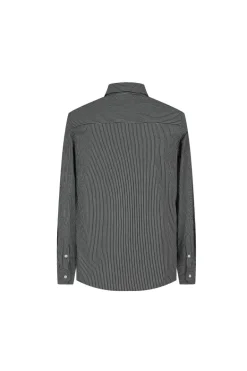 Chemise à rayure tennis manches longues
