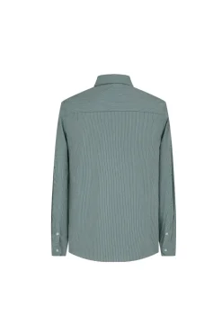 Chemise à rayure tennis manches longues