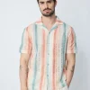 Chemise à rayures