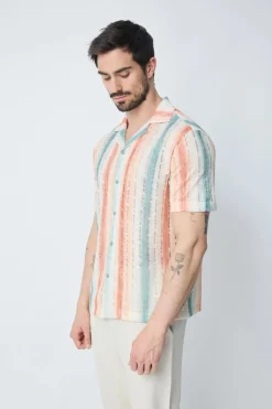 Chemise à rayures