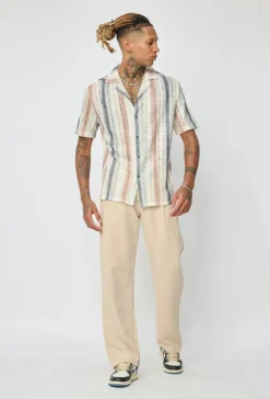 Chemise à rayures