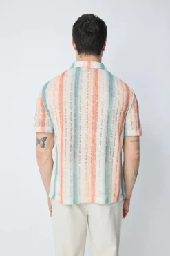Chemise à rayures
