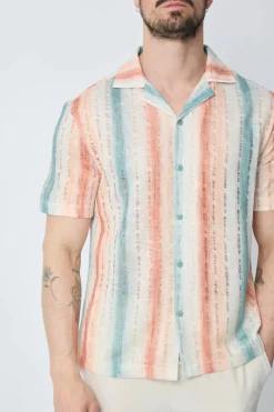Chemise à rayures