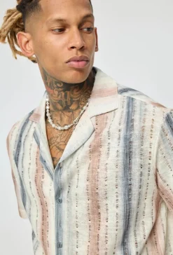 Chemise à rayures