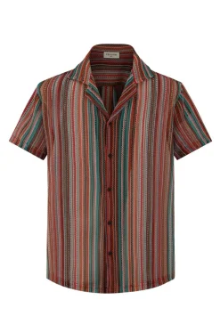Chemise à rayures classique