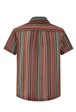 Chemise à rayures classique
