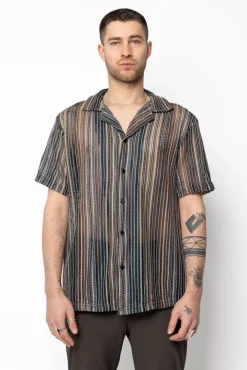 Chemise à rayures classique