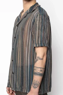 Chemise à rayures classique