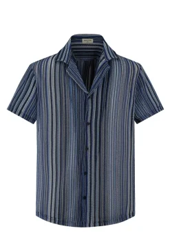 Chemise à rayures classique