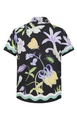 Chemise chic avec des motifs botaniques