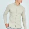 Chemise classique à boutons fantaisie