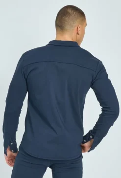 Chemise classique à boutons fantaisie