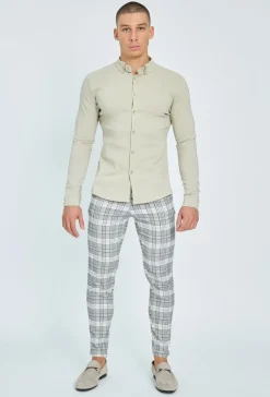 Chemise classique à boutons fantaisie