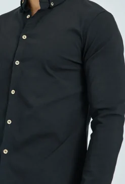 Chemise classique à boutons fantaisie