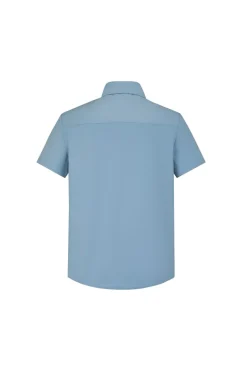 Chemise classique unie à manches courtes