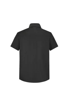 Chemise classique unie à manches courtes