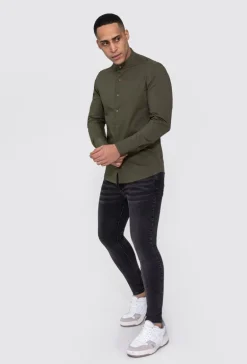 Chemise col mao