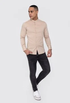 Chemise col mao