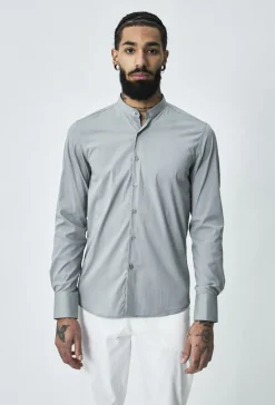 Chemise col mao