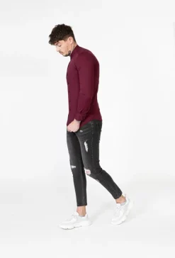 Chemise col mao